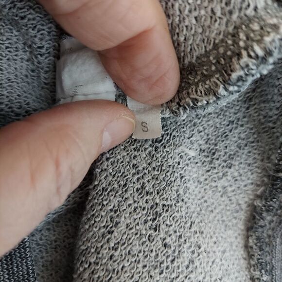 T by Alexander Wang Gray Cotton Pullover - Picture 7 of 11